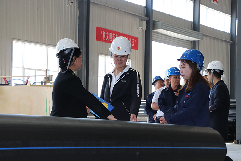 5月29日上午，定西市政協(xié)一級調(diào)研員胡世祥一行蒞臨我公司調(diào)研指導(dǎo)工作