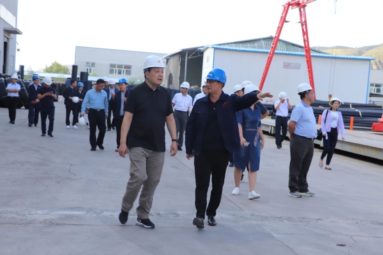 2020年9月2日，甘肅省科技廳葛廳長(zhǎng)一行來(lái)公司考察