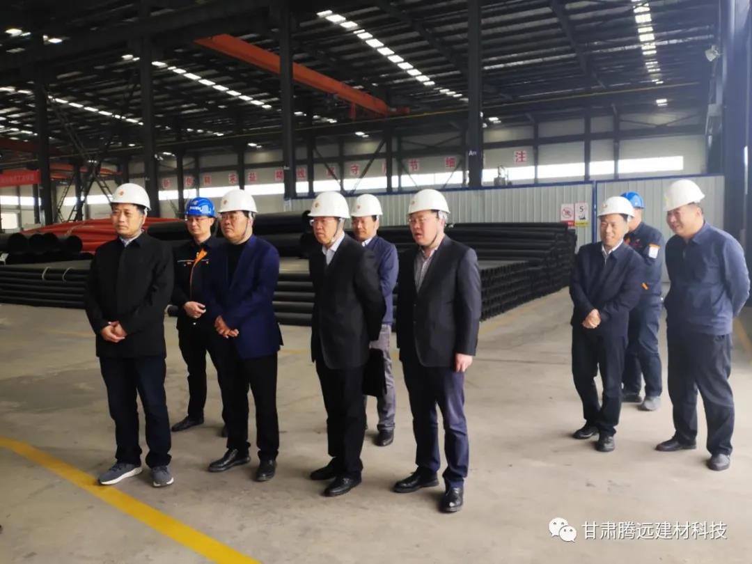 定西市人大領(lǐng)導(dǎo)蒞臨甘肅騰遠(yuǎn)調(diào)研 定西市人大領(lǐng)導(dǎo)蒞臨甘肅騰遠(yuǎn)調(diào)研